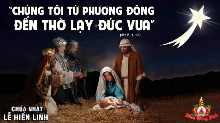 CÁC BÀI SUY NIỆM LỜI CHÚA LỄ HIỂN LINH | Giáo Phận Bà Rịa