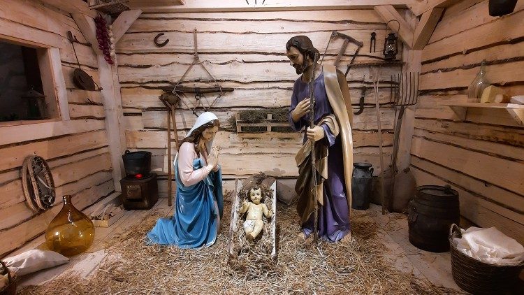 2021.12.24 presepe aula paolo VI