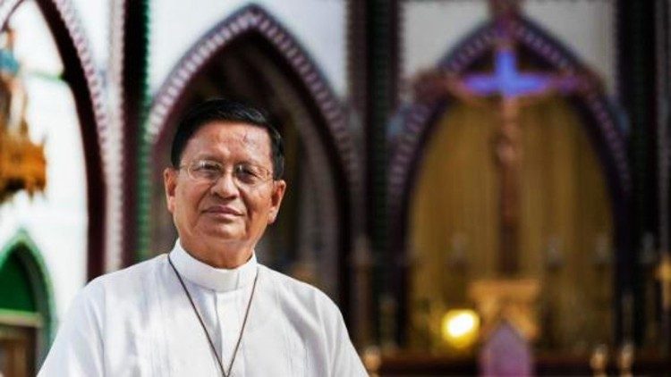 2019.08.01 Cardinal Charles Maung Bo, Cardinale Salelsiano, Arcivescovo di Yangon, Bhirmania