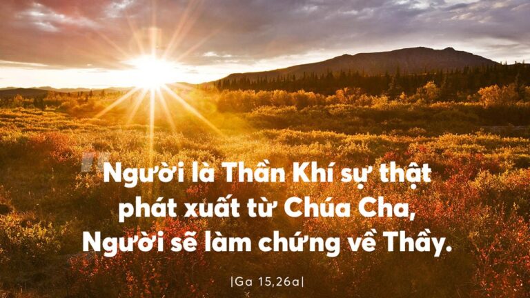 SUY NIỆM LỜI CHÚA THỨ HAI TUẦN VI PHỤC SINH – GIÁO XỨ THIÊN ÂN