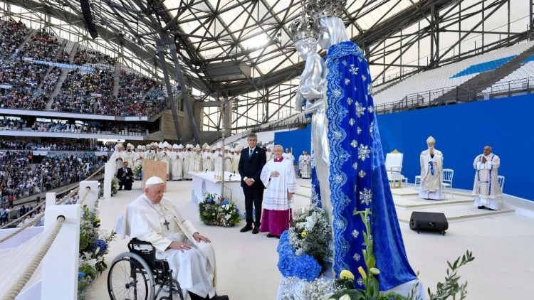 Thánh lễ do ĐTC chục sự tại Marseil 2023