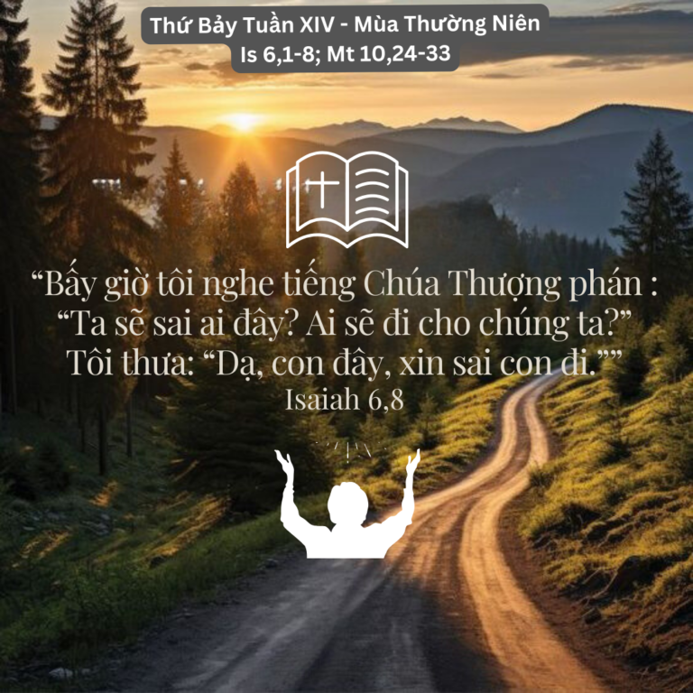 Thứ Bảy Tuần XIV - Mùa Thường Niên
