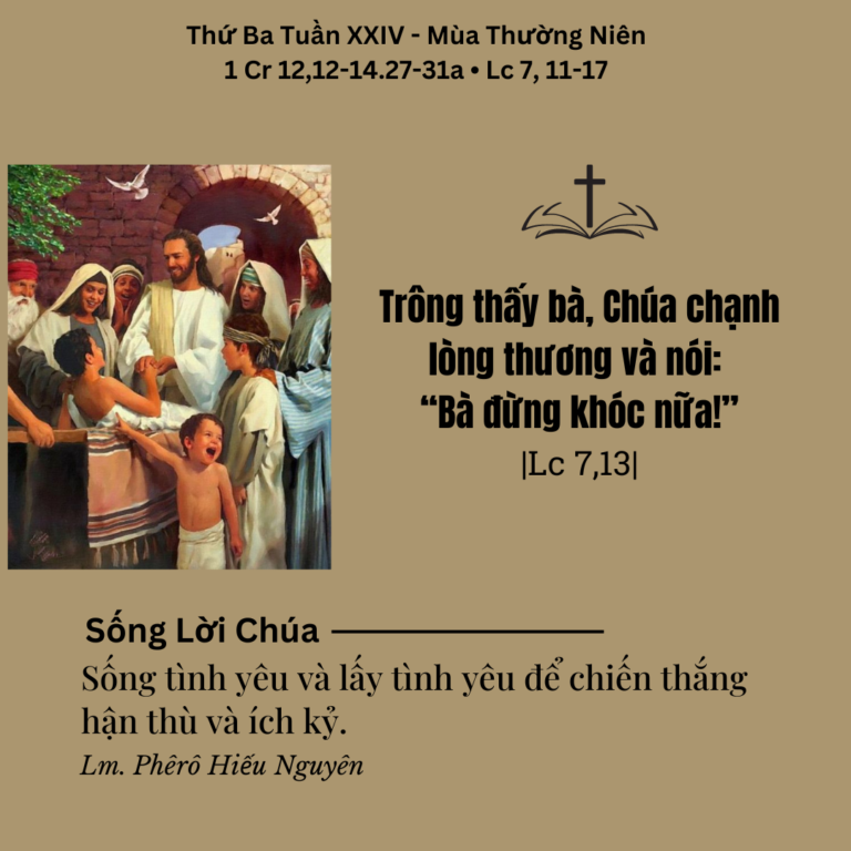 Thứ Ba Tuần XXIV - Mùa Thường Niên
