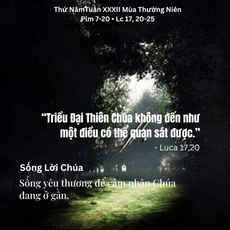 Thứ NămTuần XXXII Mùa Thường Niên