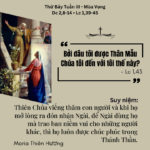 Thứ Bảy Tuần III - Mùa Vọng