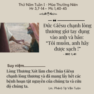 Thứ Năm Tuần I - Mùa Thường Niên