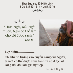 Thứ Sáu sau lễ Hiển Linh