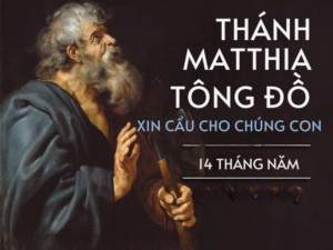 THÁNH MATTHIA