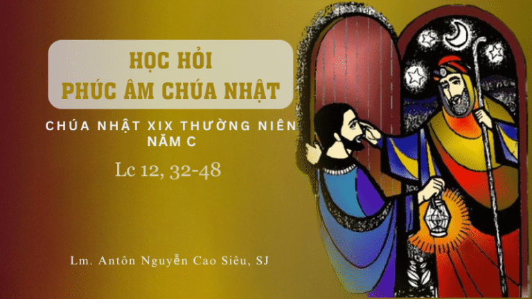 HỌC HỎI PHÚC ÂM CHÚA NHẬT_19TN_C