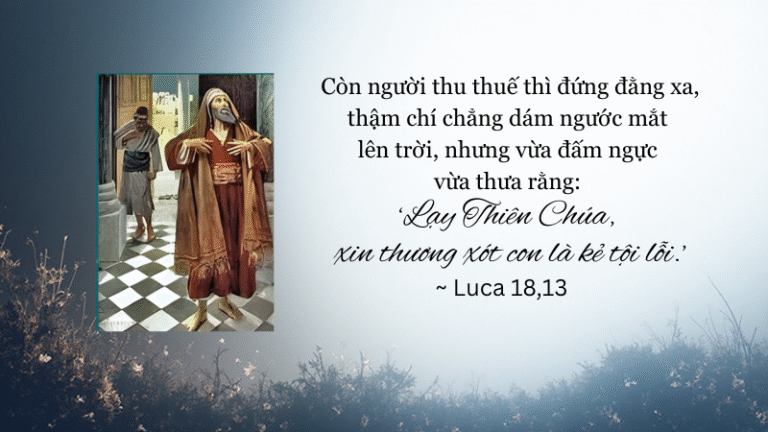 Chúa Nhật Tuần XXX - Mùa Thường Niên - Năm C