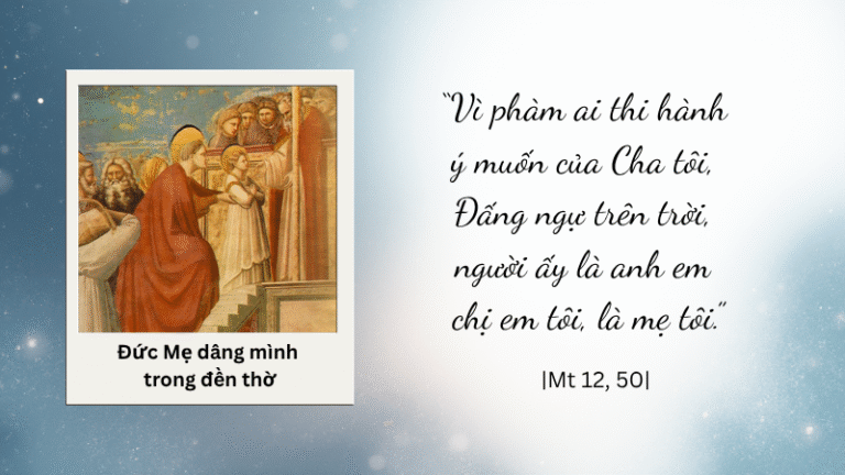 Đức Mẹ dâng mình trong đền thờ