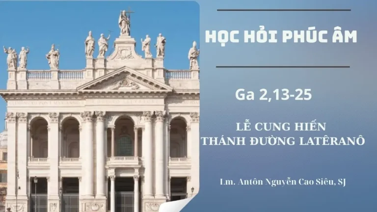 HHPA_CHÚA NHẬT CUNG HIẾN ĐỀN THỜ LATERANO