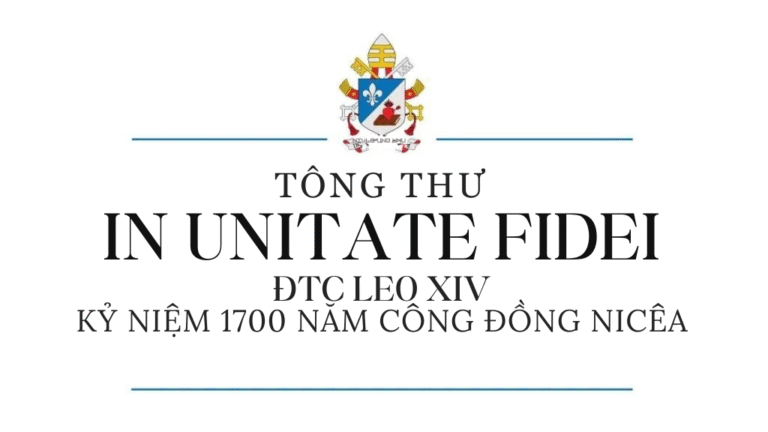 TÔNG THƯ IN UNITATE FIDEI