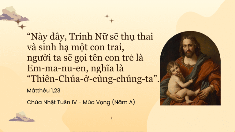 Chúa Nhật Tuần IV - Mùa Vọng (Năm A)