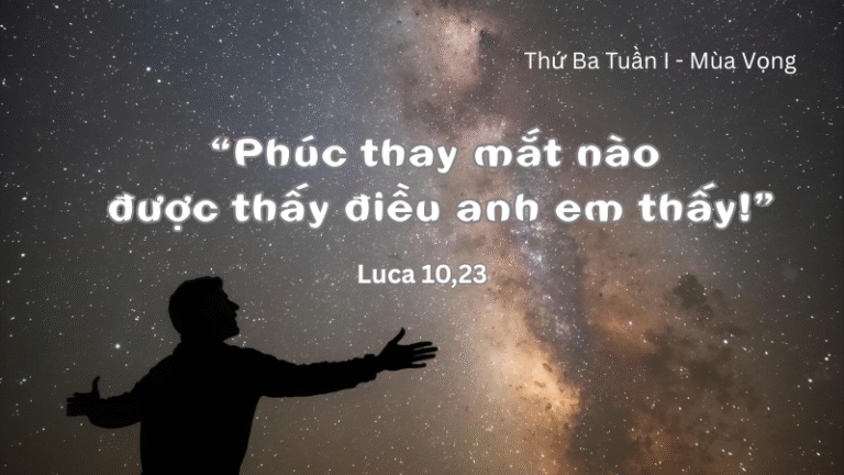 Thứ Ba Tuần I - Mùa Vọng
