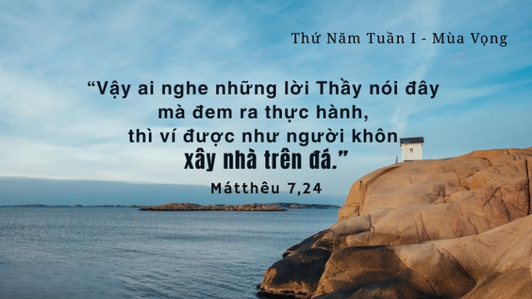 Thứ Năm Tuần I - Mùa Vọng