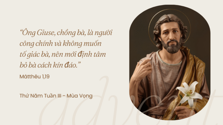 Thứ Năm Tuần III - Mùa Vọng