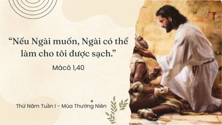 Thứ Năm Tuần I - Mùa Thường Niên(1)