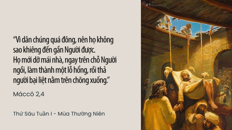 Thứ Sáu Tuần I - Mùa Thường Niên