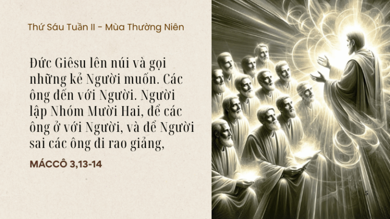 Thứ Sáu Tuần II - Mùa Thường Niên