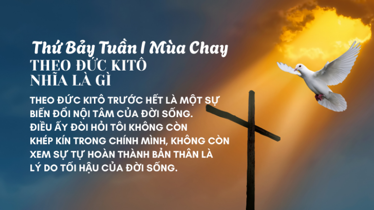 SNMC-Thứ Bảy Tuần I Mùa Chay