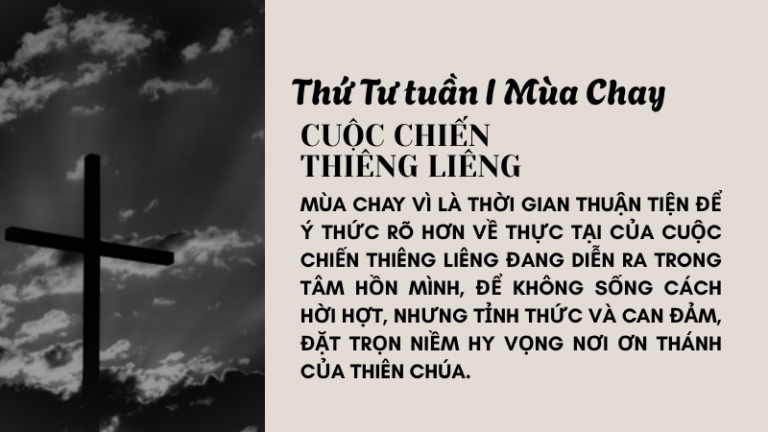 SNMC-Thứ Tư tuần I Mùa Chay