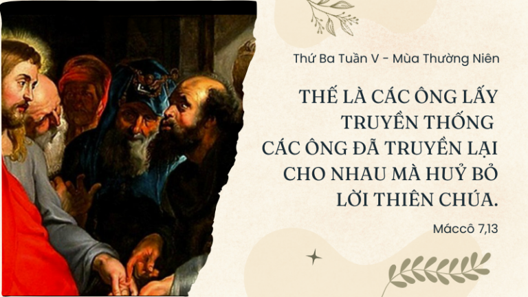 Thứ Ba Tuần V - Mùa Thường Niên