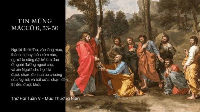 Thứ Hai Tuần V - Mùa Thường Niên