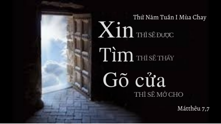 Thứ Năm Tuần I Mùa Chay