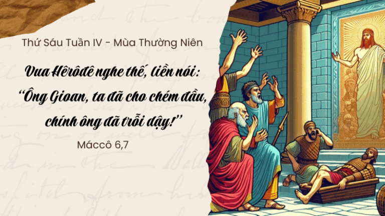 Thứ Sáu Tuần IV - Mùa Thường Niên