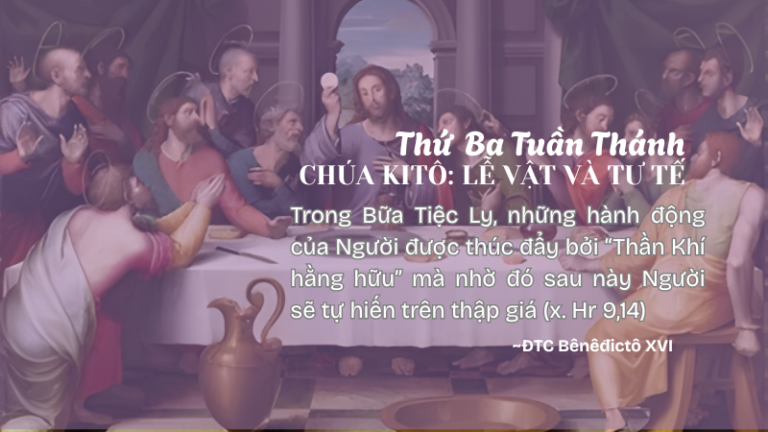 SNMC-Thứ Ba Tuần Thánh