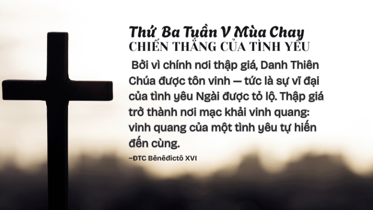 SNMC-Thứ Ba Tuần V Mùa Chay