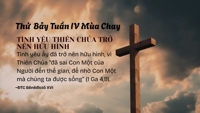 SNMC-Thứ Bảy Tuần IV Mùa Chay