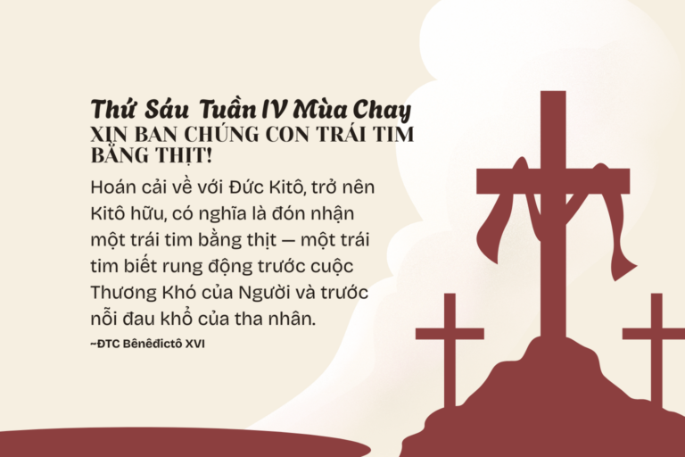 SNMC-Thứ Sáu Tuần IV Mùa Chay