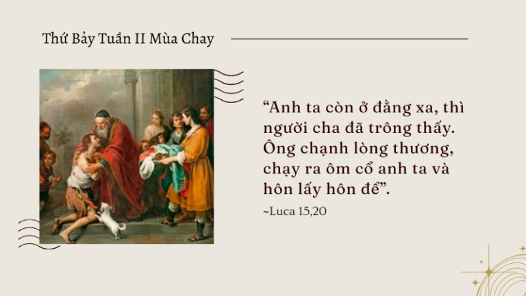 Thứ Bảy Tuần II Mùa Chay