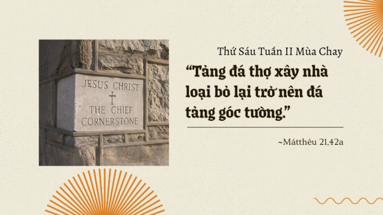 Thứ Sáu Tuần II Mùa Chay