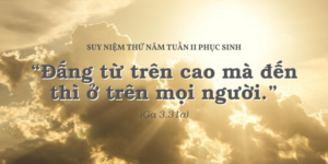 1Suy niệm thứ NĂM tuần II Phục sinh