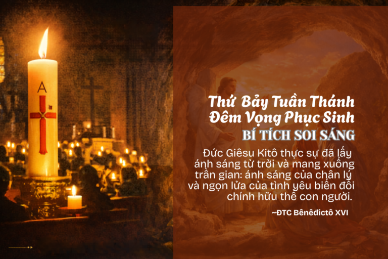 SNMC-Thứ Bảy Vọng Phục Sinh