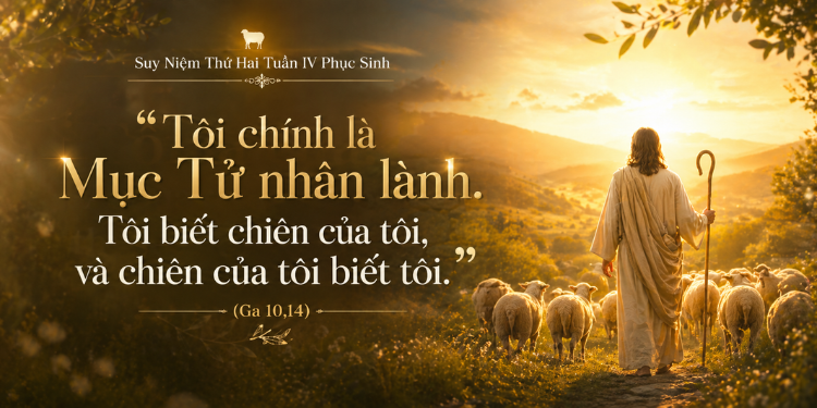 Suy niệm Thứ Hai tuần IV Phục Sinh