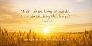 Suy niềm thứ ba tuấn III Phục sinh