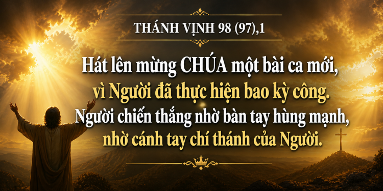 Thánh Vịnh 97 (98),1