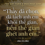 Thứ Bảy Tuần V Phục Sinh