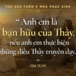 Thứ Sáu Tuần V Phục Sinh